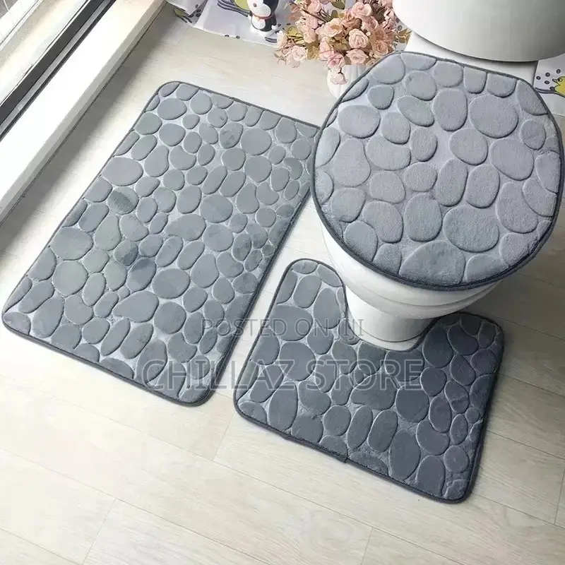 3pcs Toilet Mats