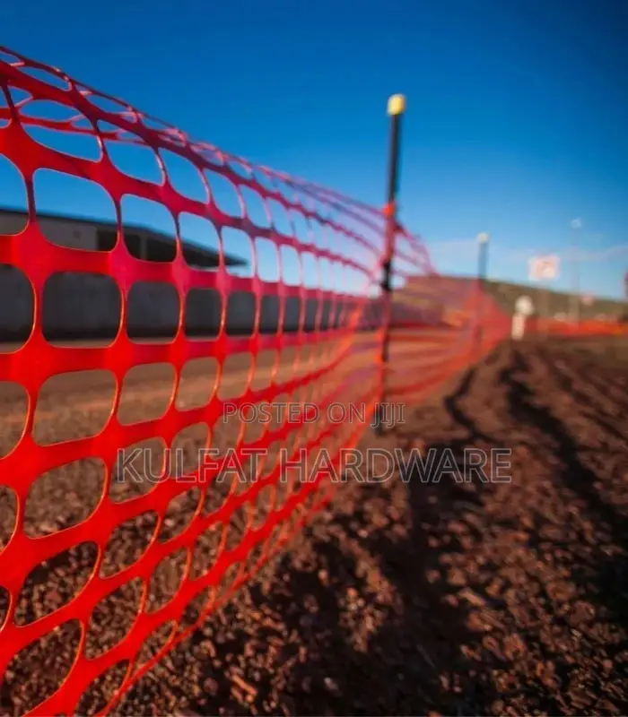 Barricading Orange Net