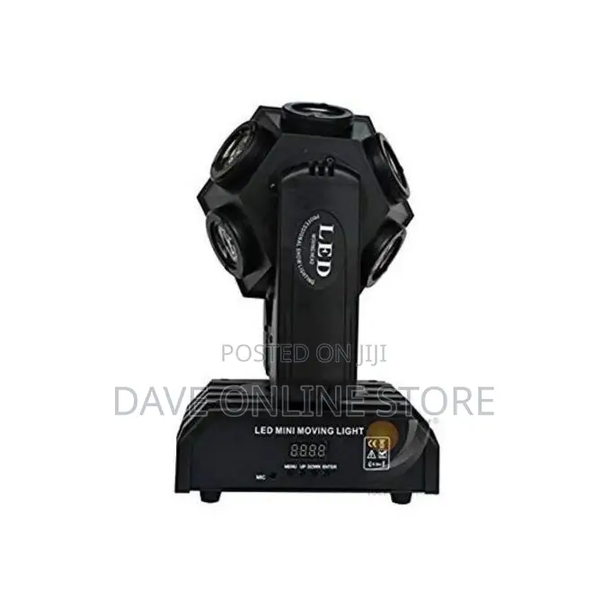10W×12 LED Stage Disco Moving Rotating Head Beam Light