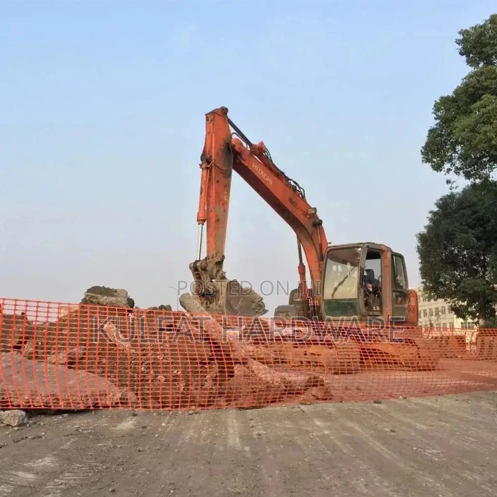 Barricading Orange Net