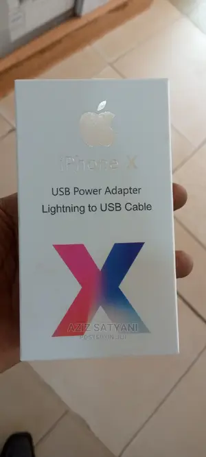 Apple iPhone Orignal Usb Pwer Adaptor and Lightng Usb Cable