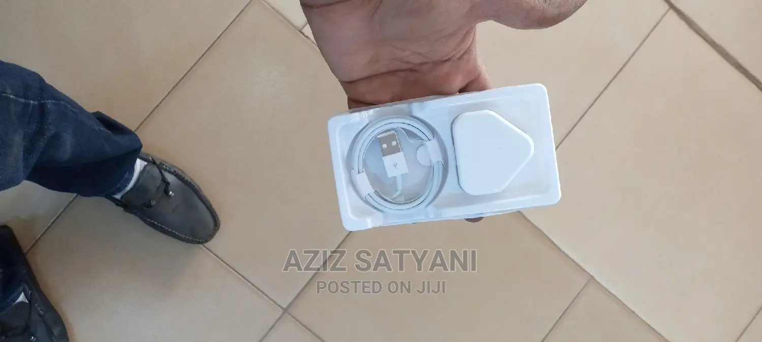 Apple iPhone Orignal Usb Pwer Adaptor and Lightng Usb Cable