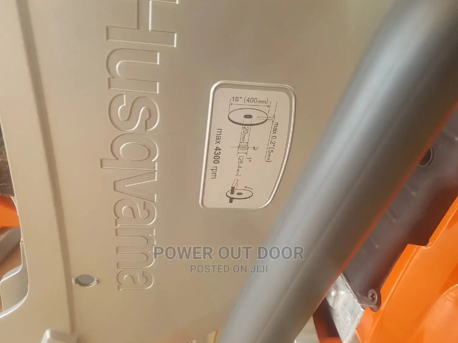 Husqvarnar Power Concrete Cutter
