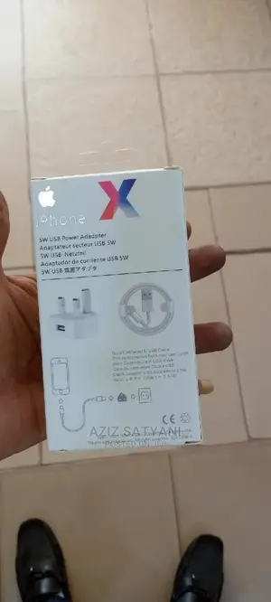 Apple iPhone Orignal Usb Pwer Adaptor and Lightng Usb Cable