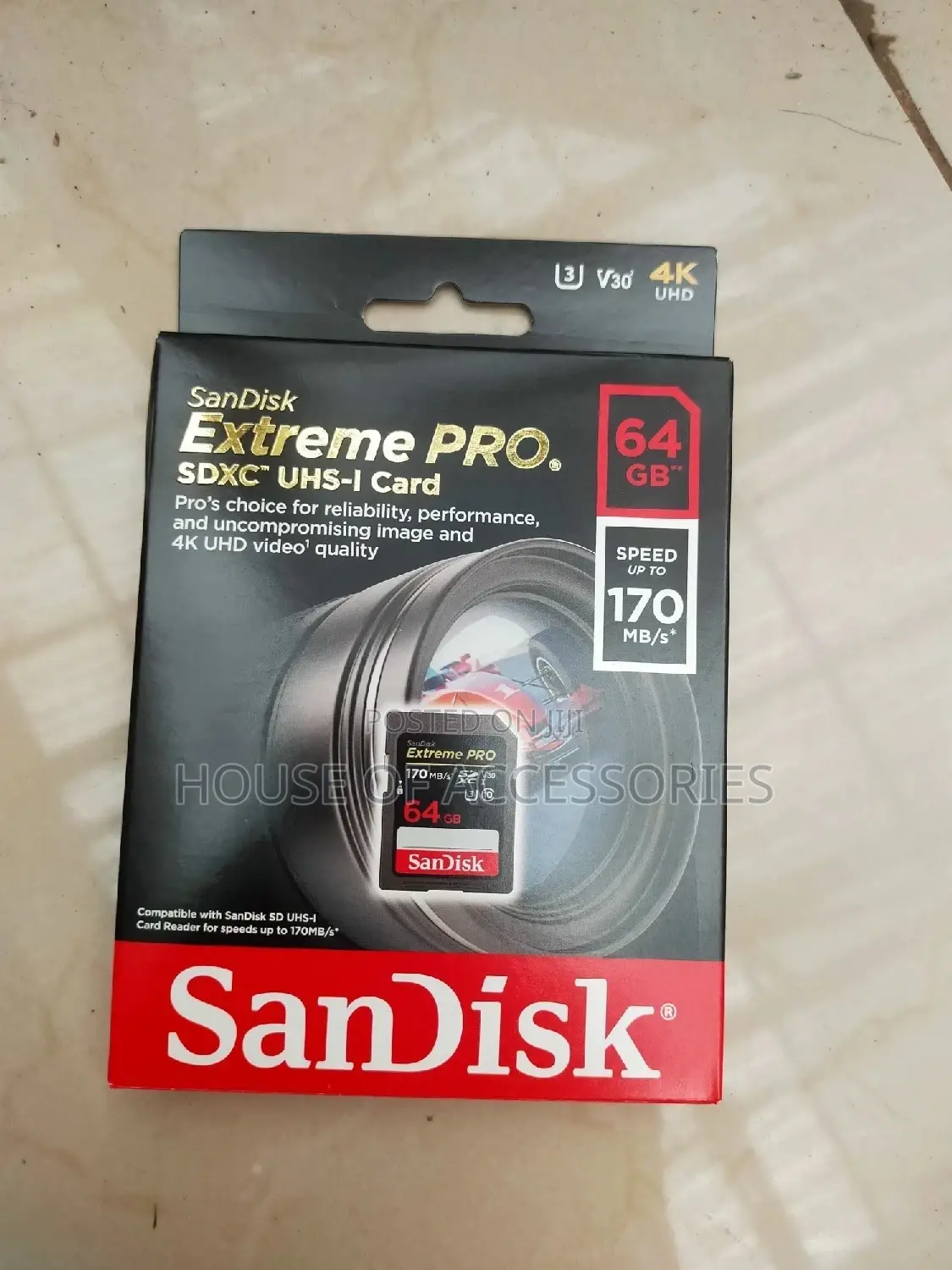 64gb Sd Card Extreme Pro
