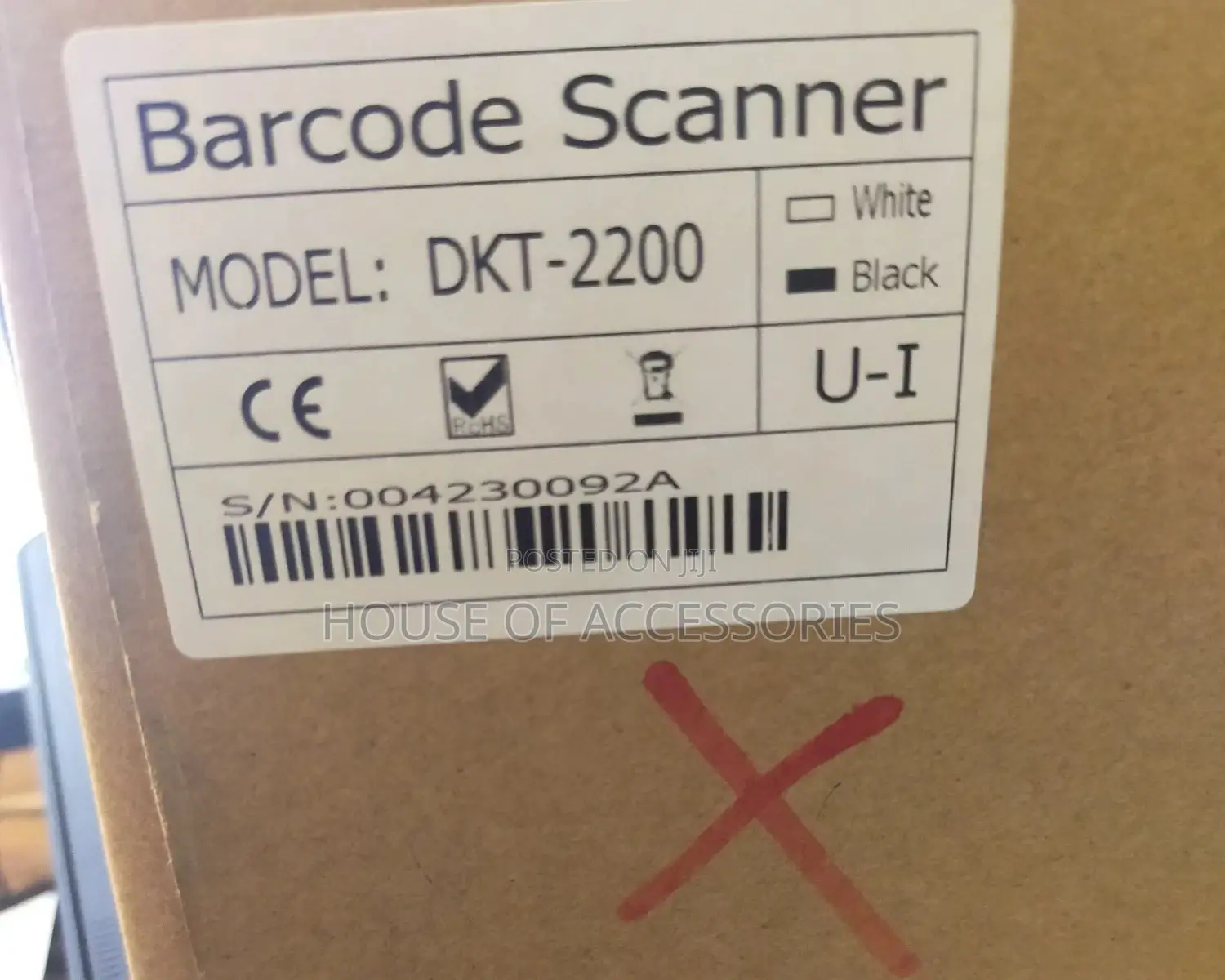 Table Barcode Scanner