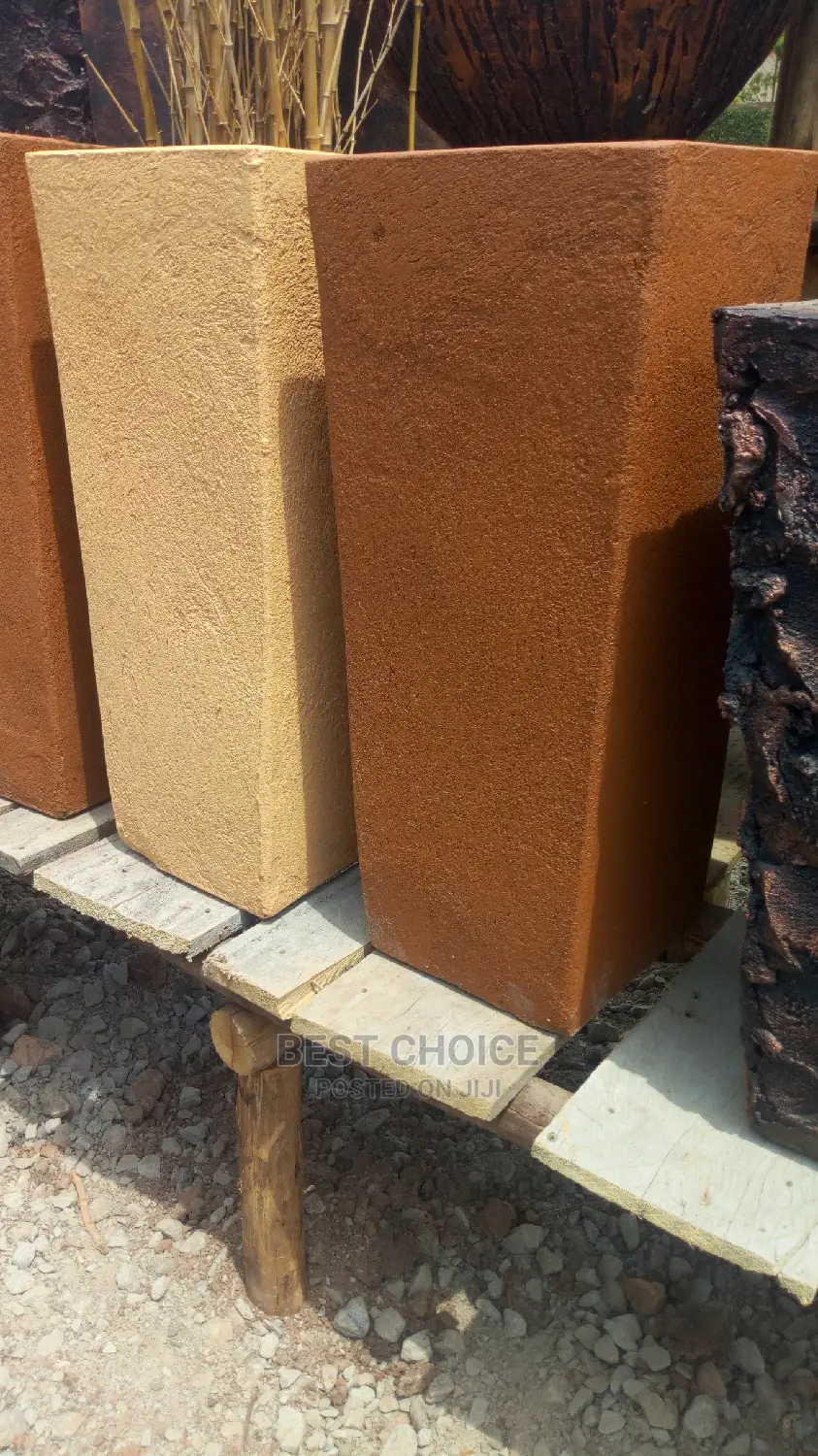 Customized Concrete Planters/Already Made Concrete Planters.