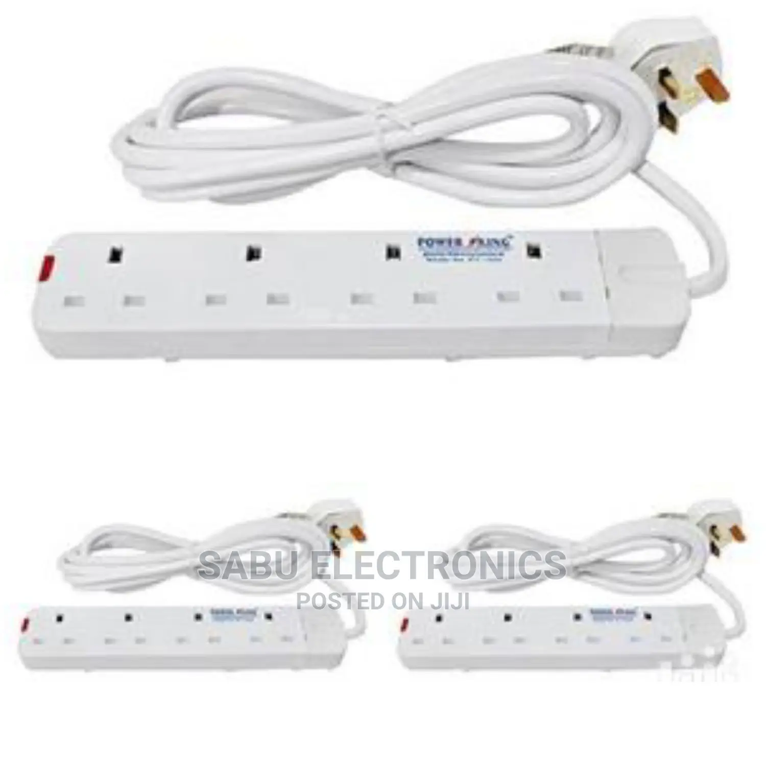4 Way Socket Extension Cable-original