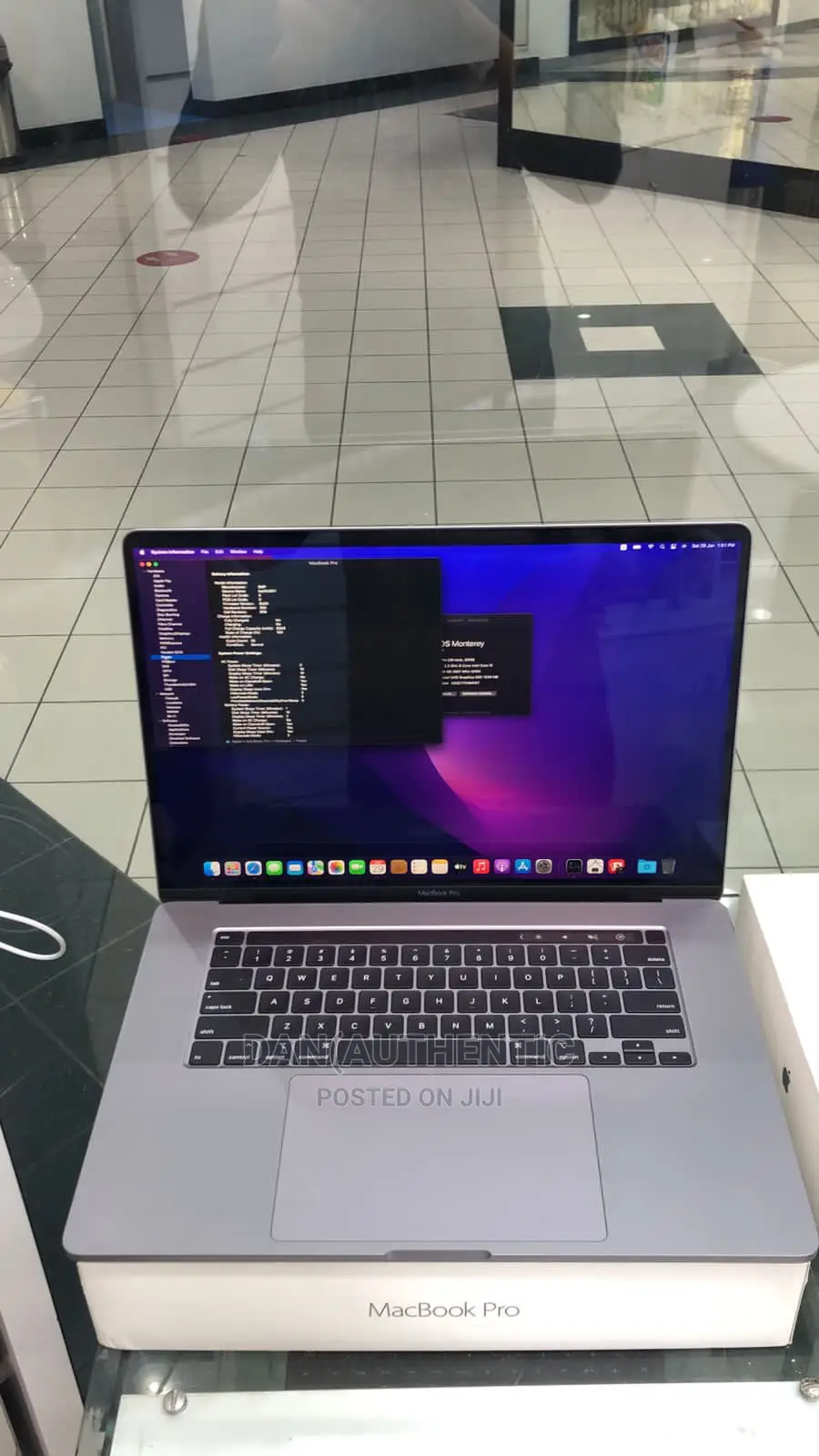 Laptop Apple MacBook Pro 2019 64GB Intel Core I9 SSD 2T