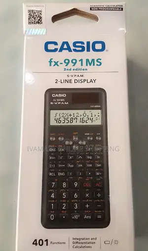 Original Casio Fx-991ms Scientific Calculator - 2nd Edition