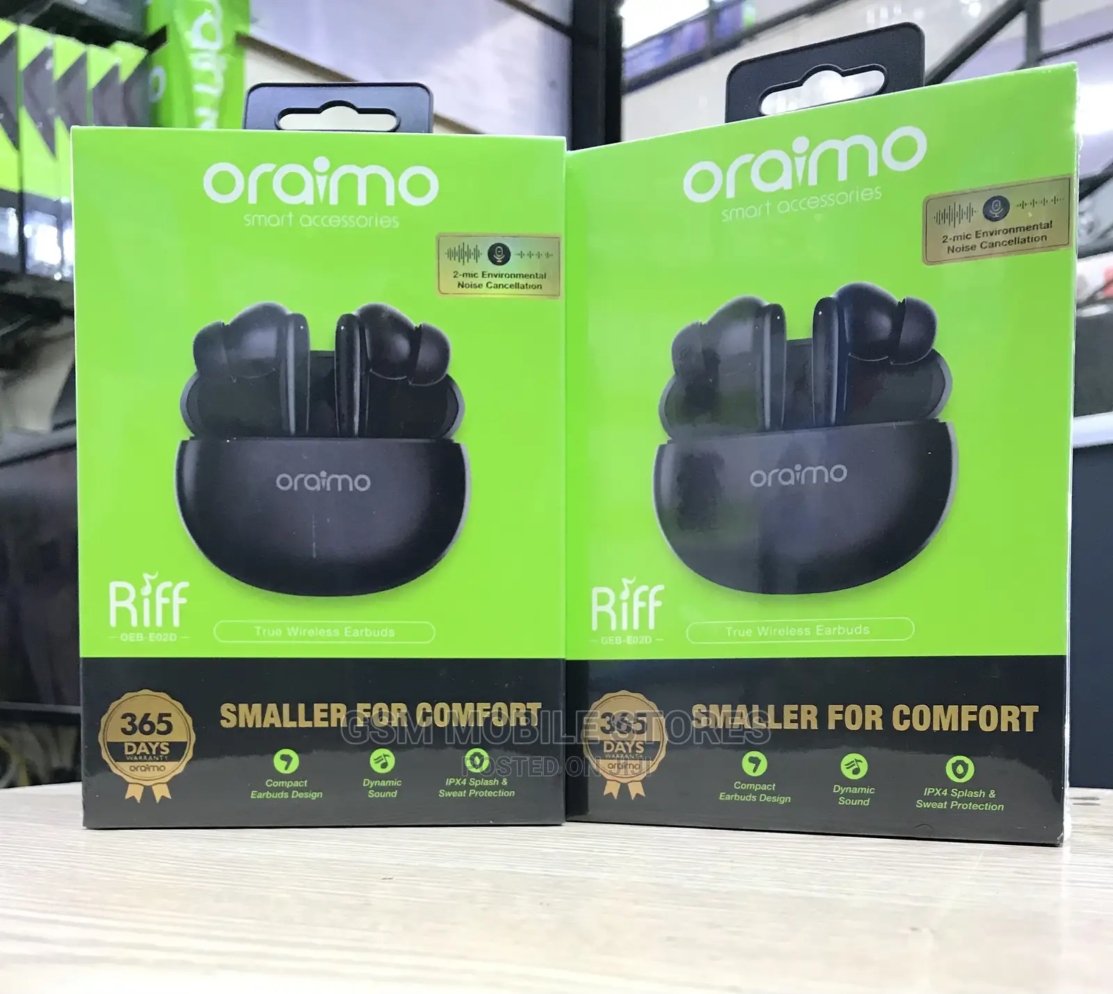 Oraimo Riff Smaller for Comfort True Wireless Earbuds
