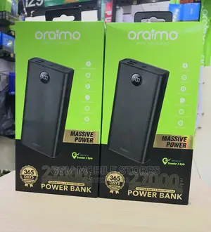 Oraimo Traveler-3-Byte Massive Power 27000mah Power Bank