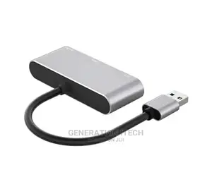 3in1 USB to HDMI+ VGA-1080P Video- Audio for Computer -Tv