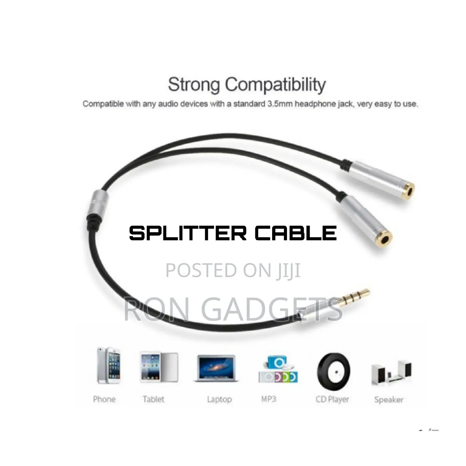 Splitter Audio Cable