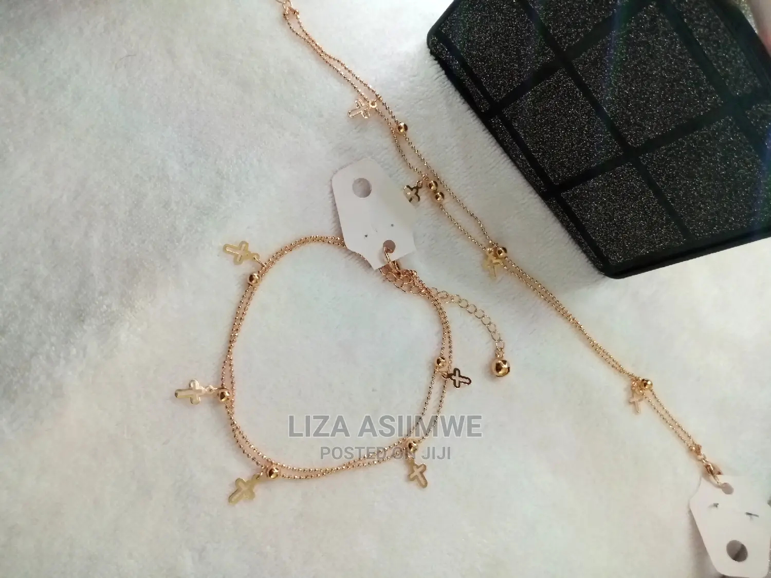 Anklets Available With Cross Charms