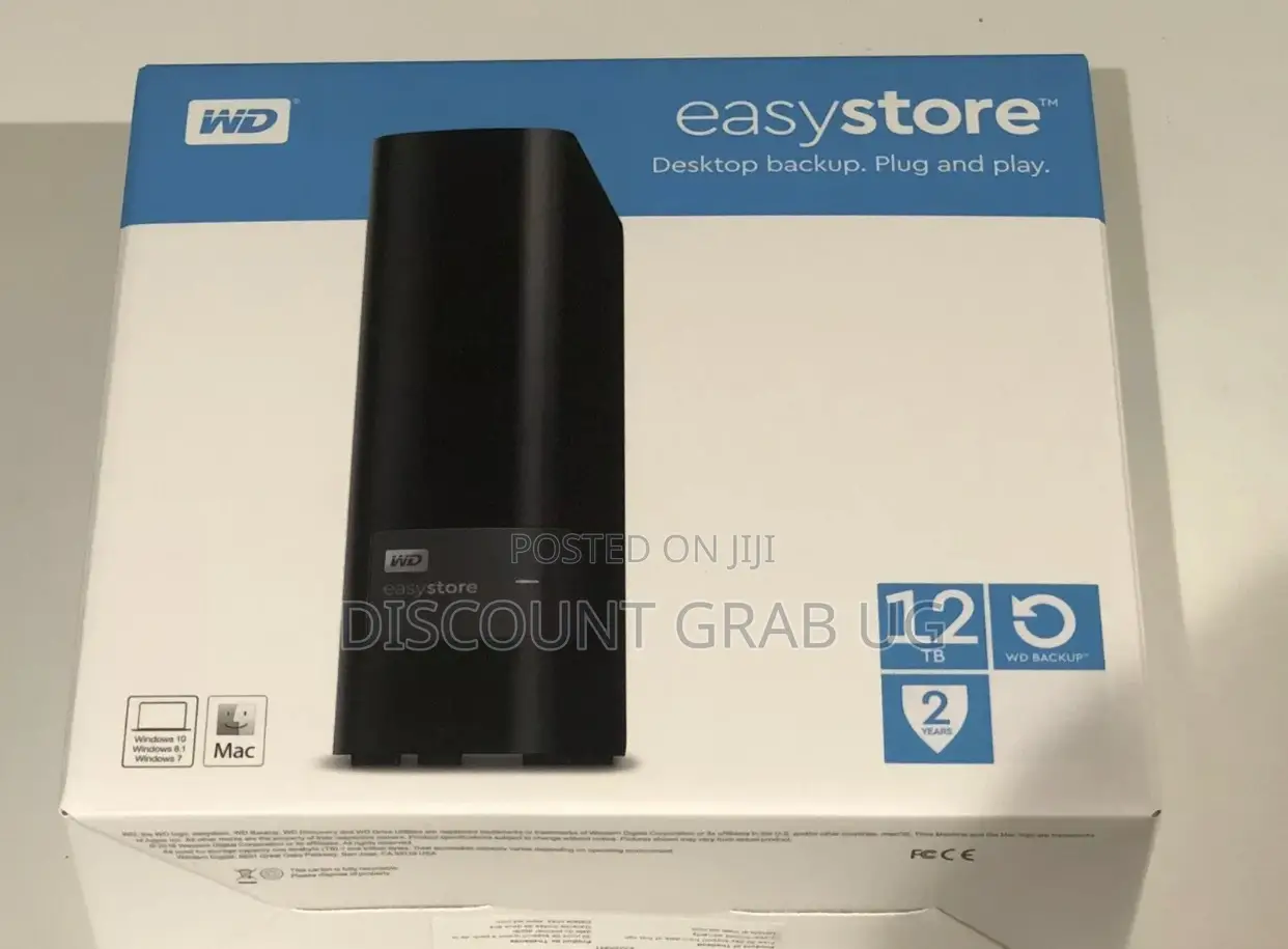 WD Easystore 12tb External Harddrive