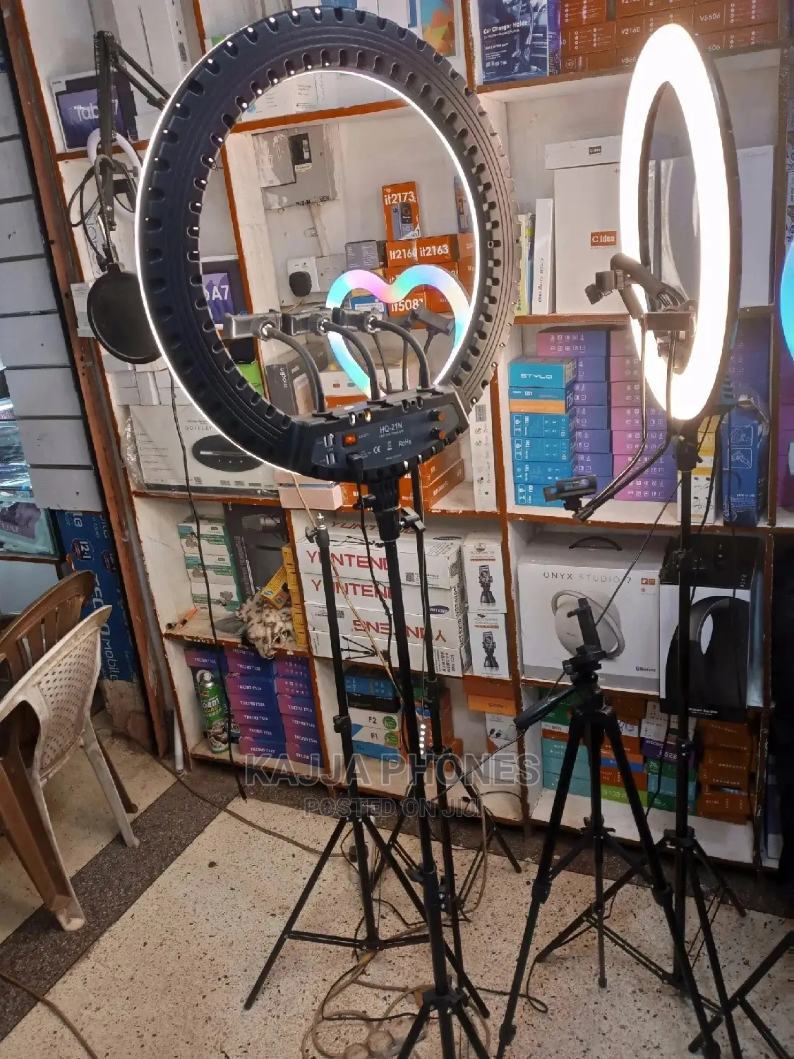 18 Inches Led Fill Ring Lights With Remote