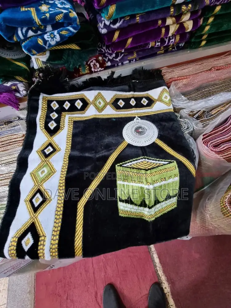 Moslem Kibla Qibla Direction Compass With Prayer Mat