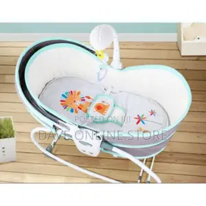 5 in 1 Baby Rocker Napper Bassinet Grey, Green