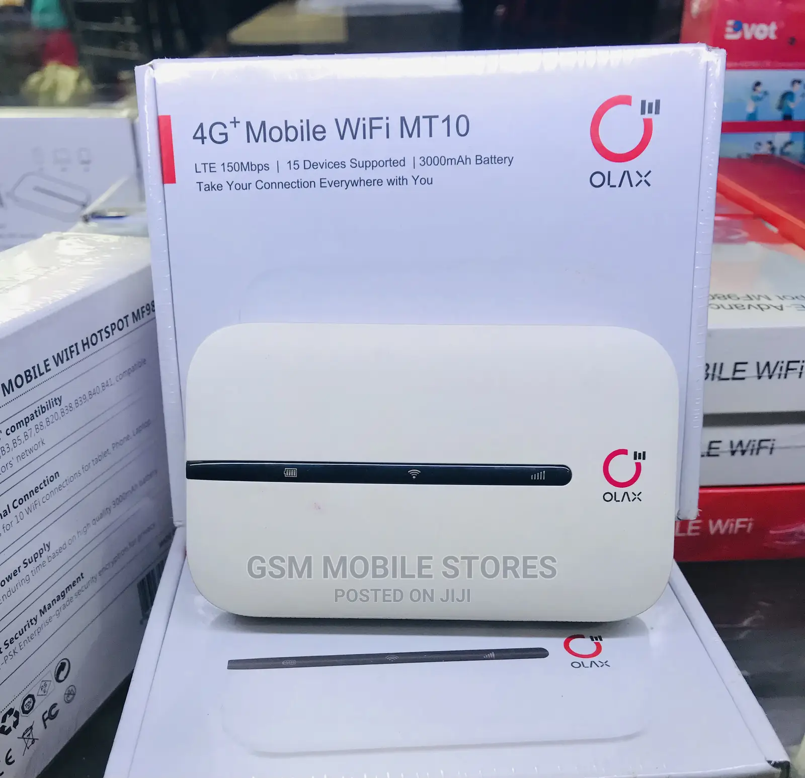 Olax MT10 4GLTE Mobile Wifi 3000mah Unlocked Mifi