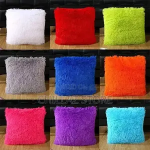 Soft Fluffy Fur Sofa Cushions