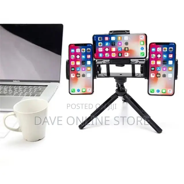 3 Machine Tabletop Camera Flexible Tripod Phone Stand