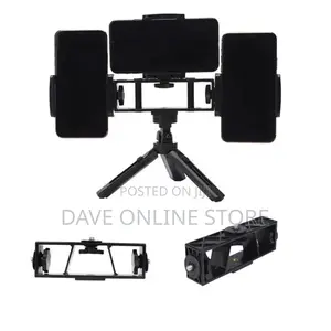 3 Machine Tabletop Camera Flexible Tripod Phone Stand