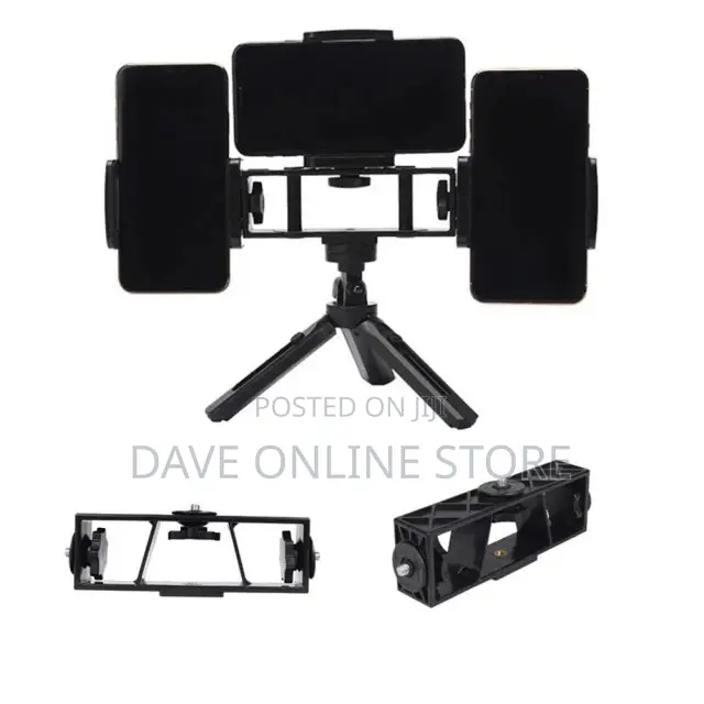 3 Machine Tabletop Camera Flexible Tripod Phone Stand