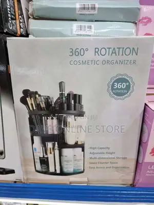 360 Degrees Rotation Cosmetic Makeup Organizer
