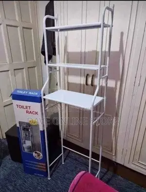 Bathroom Toilet and Washing Machine Rack