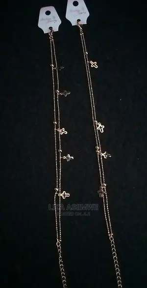Anklets Available With Cross Charm's