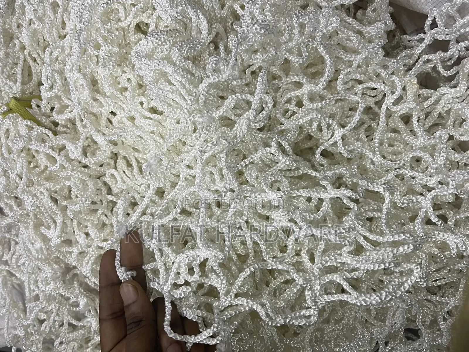 Safety Green White Net.