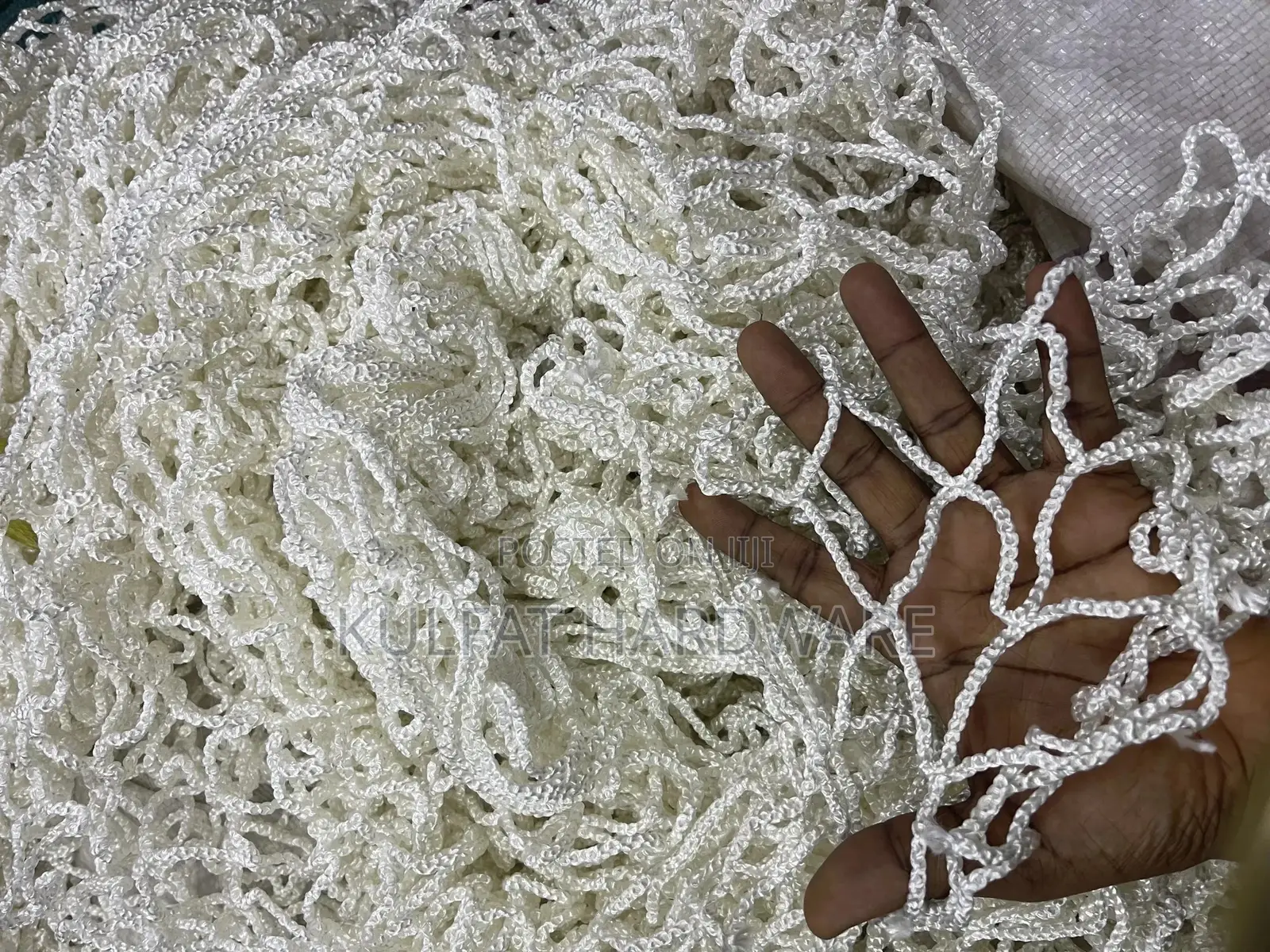 Safety Green White Net.