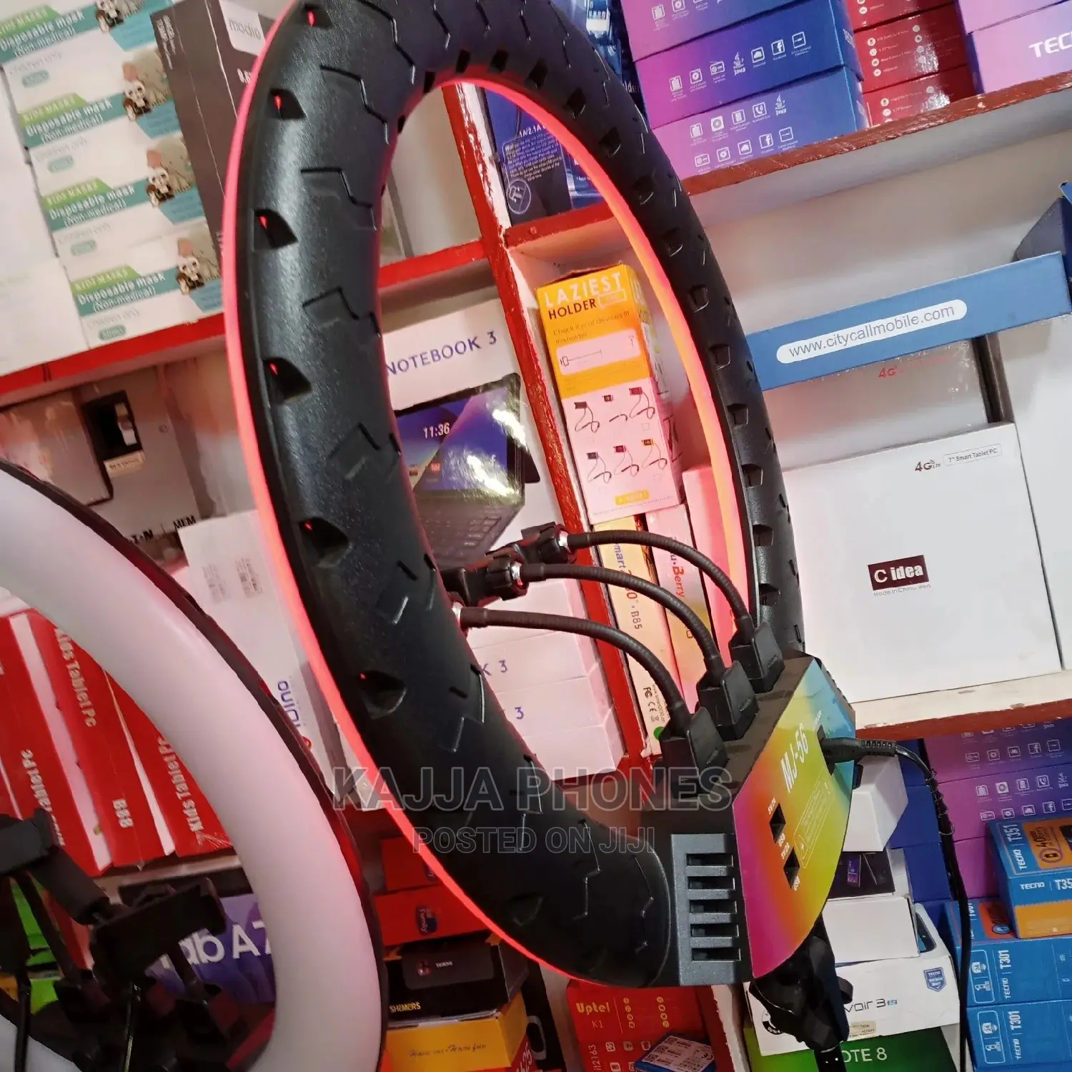 Colored Ring Lights