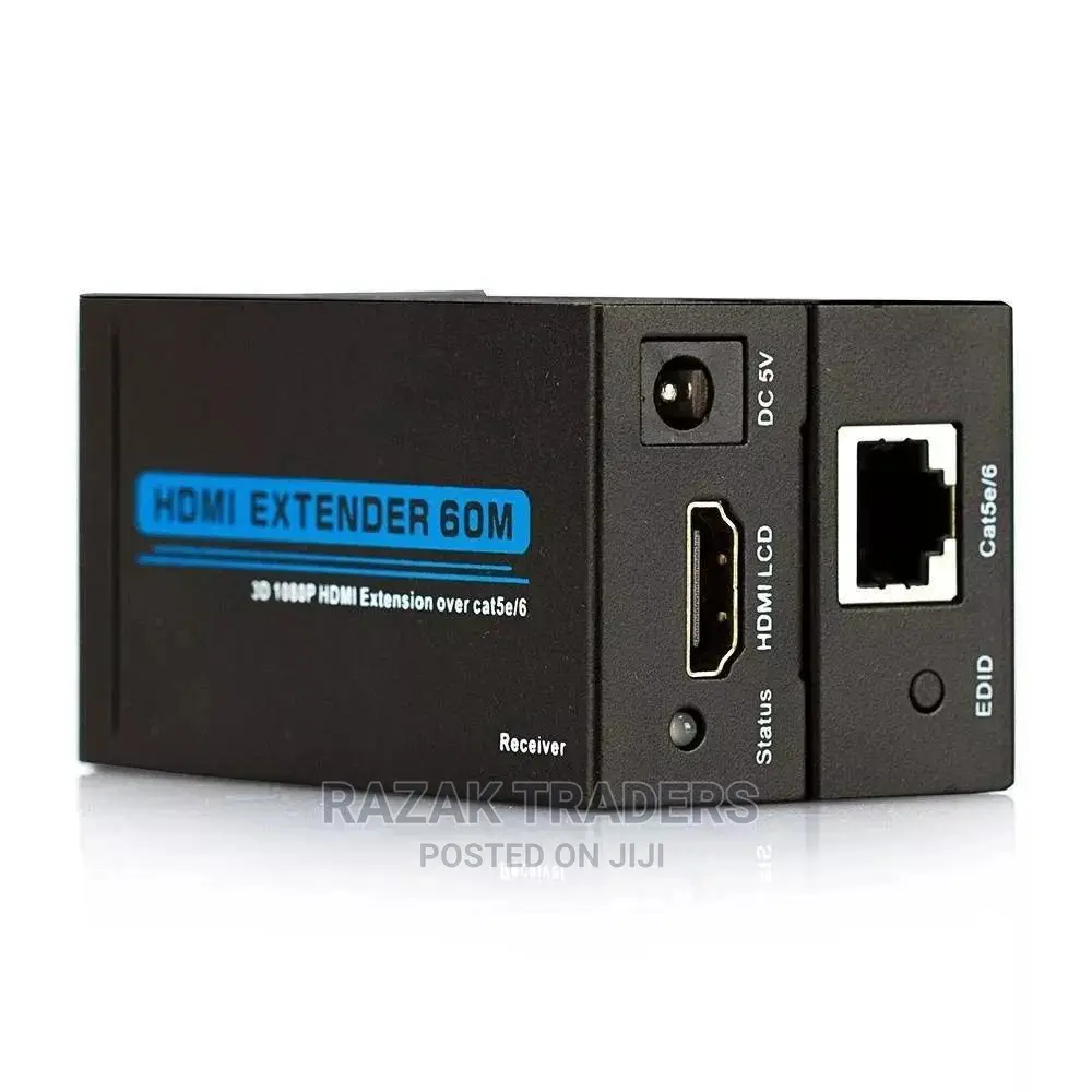 Hdmi Extender 60 Meters X Rj45 Cat5e/Cat-6 3d 1080p