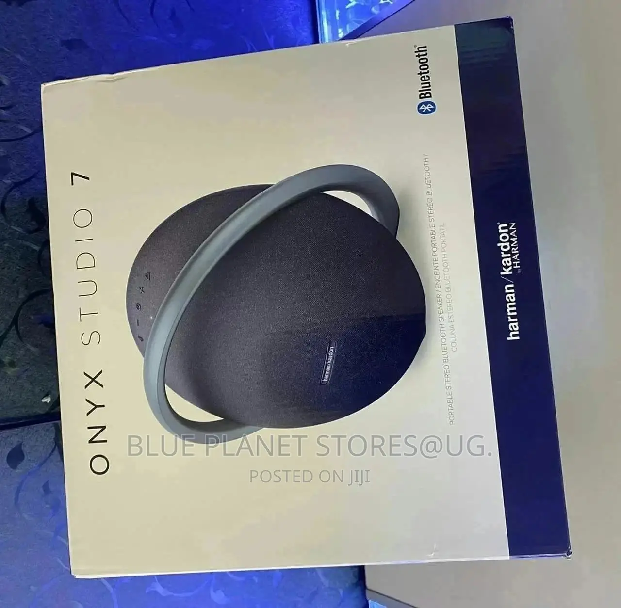 Harman Kardon Onyx Studio 7 Bluetooth Wireless Speaker.