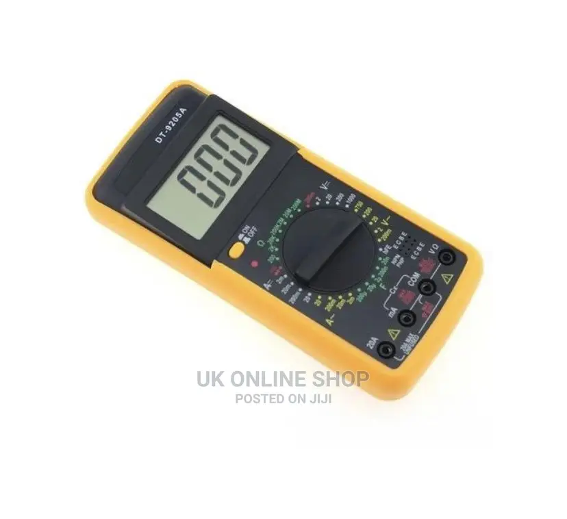 Digital Multimeter Auto Power Off Black