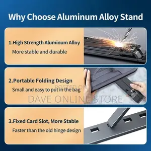 Portable Aluminum Folding Laptop Stand