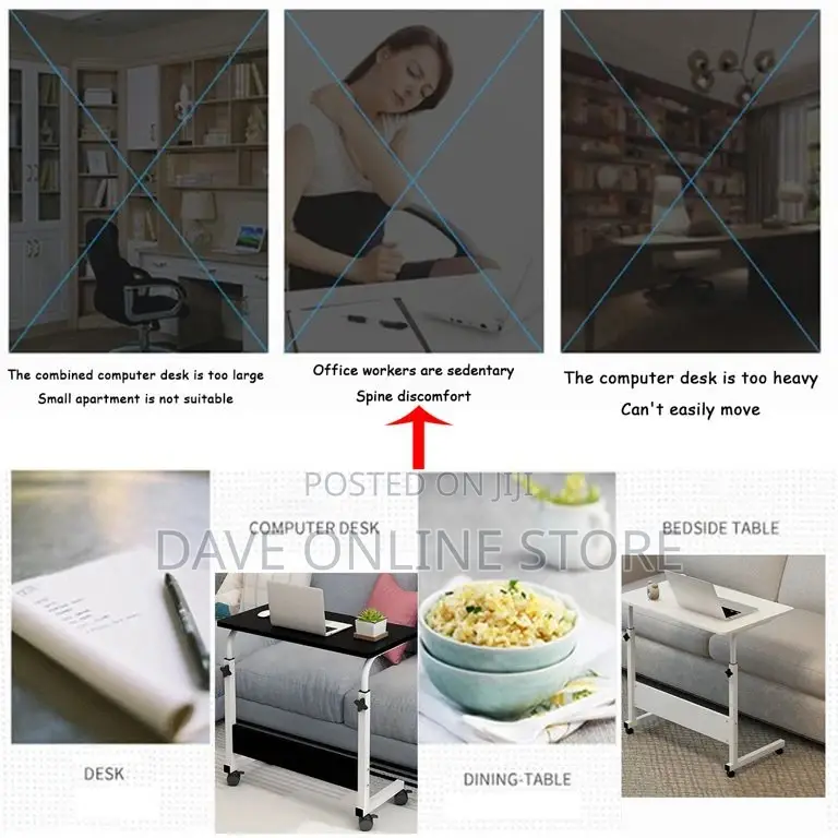 Multi Function Adjustable Laptop Table