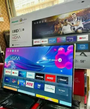 Hisense 58inches (Vidaa O.S) Ultra Hd Smart TVS