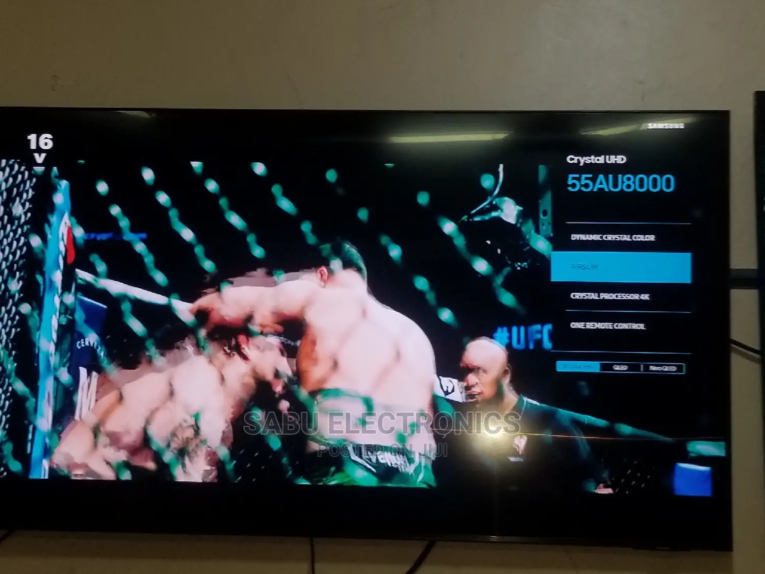Samsung Smart TV 4k- 55 Inch-Model 55AU800
