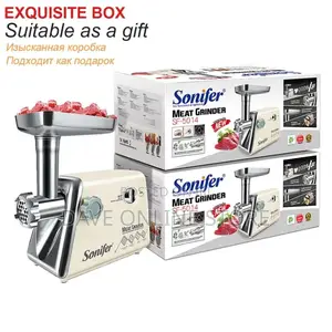 Sonifer Heavy Duty Meat Grinder Sf-5014 With Strong Motor