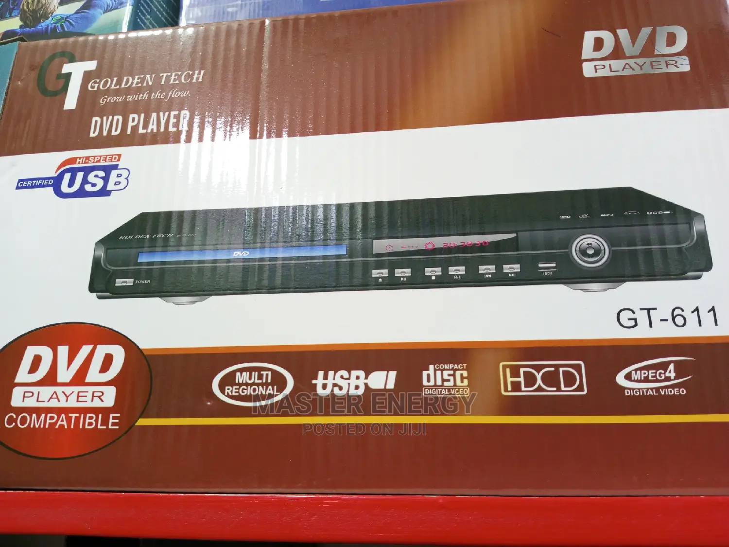 DVD PLAYER Golden Tech 611