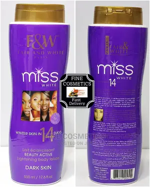 Original Fair And White Miss White 14days Body Lotion 500 Ml