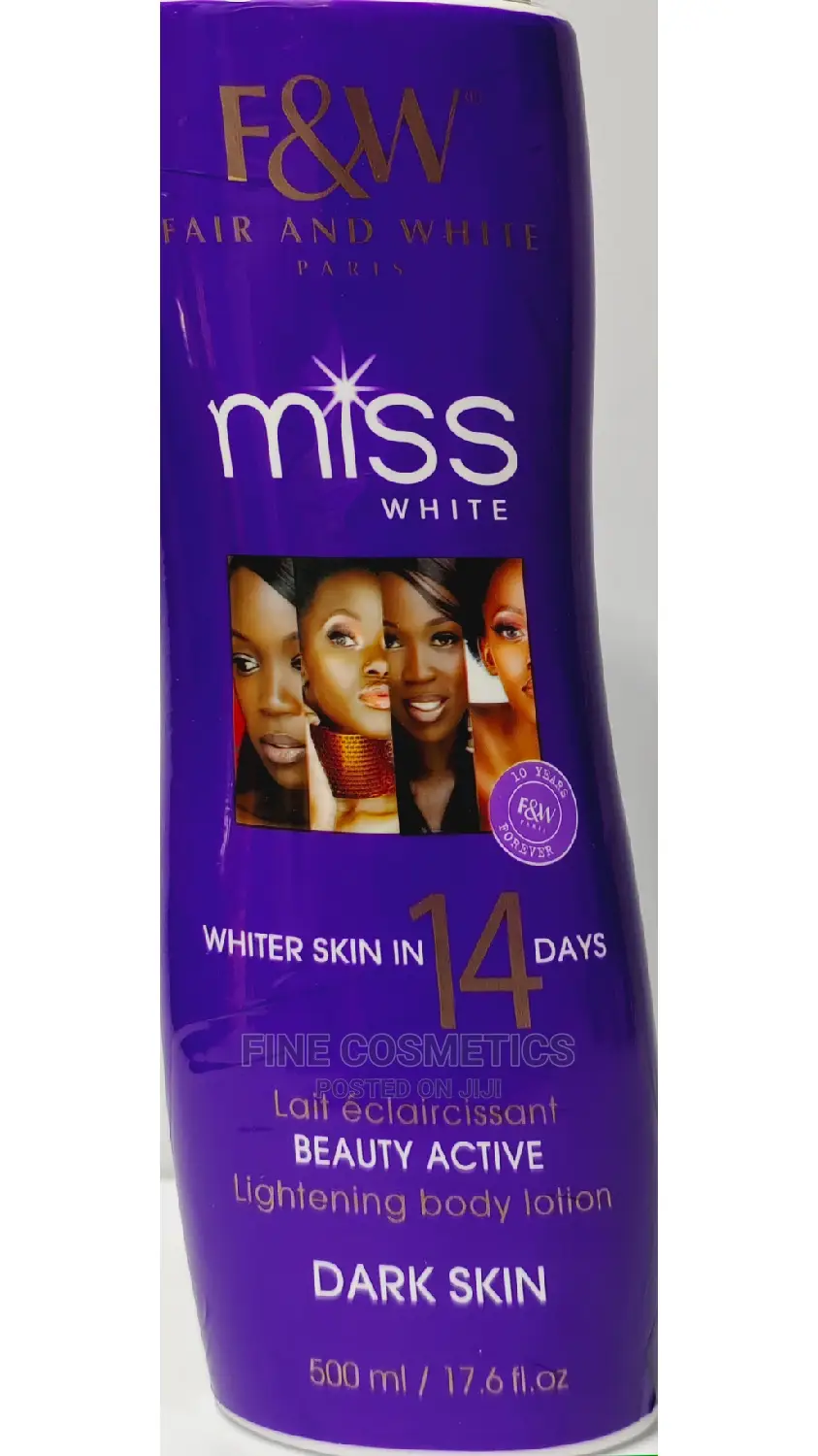 Original Fair And White Miss White 14days Body Lotion 500 Ml