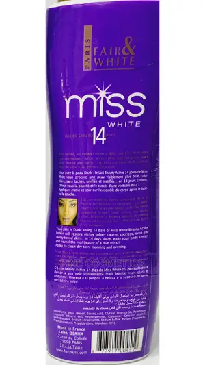 Original Fair And White Miss White 14days Body Lotion 500 Ml