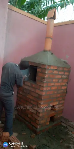 Incenerator for Burning Waste Products