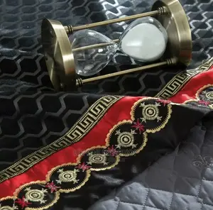 Silk Satin Luxury Royal Bedding Set Bed/Flat Sheet Bed