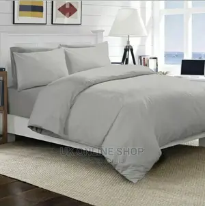 Plain Duvet Cover Pillowcase Bedding Set Stylish Quilt