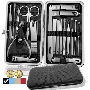 Stainless Steel Manicure Nail Clipper Set.